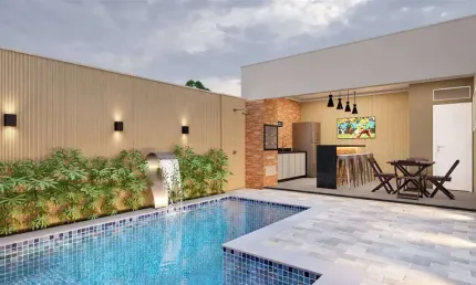 Casa com 2 quartos à venda na Rua Maracanã, 267, Balneário Maracanã, Praia Grande
