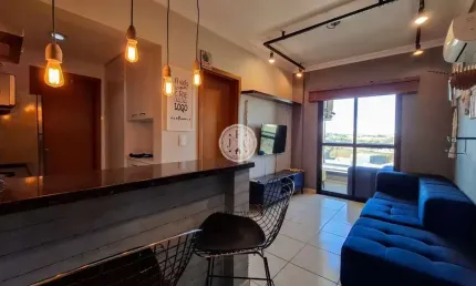 Apartamento com 1 quarto para alugar na Rua Doutor João Palma Travassos, 490, Jardim Palma Travassos, Ribeirão Preto por R$ 2.200