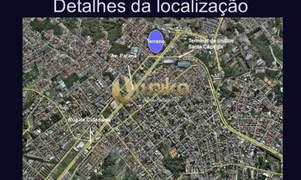 Terreno comercial à venda na Avenida Paraná, 4991, Santa Cândida, Curitiba