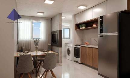 Apartamento com 2 quartos à venda na Rua Cordeiros, Vila Nova Bonsucesso, Guarulhos, 38 m2 por R$ 258.616