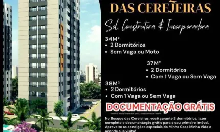 Apartamento com 2 dormitórios à venda, 38 m² por r$ 282.000 - pimentas - guarulhos/sp