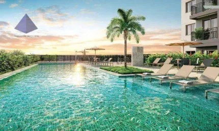 Apartamento com 2 dormitórios à venda, 34 m² por r$ 264.000 - ponte grande - guarulhos/sp