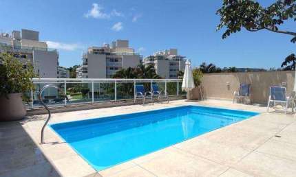 Flat com 1 Quarto para alugar, 34 m² por R$ 3.410/mês - Camboinhas - Niterói/RJ