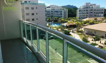 Apartamento com 3 quartos para alugar, 105 m² por R$ 6.705/mês - Camboinhas - Niterói/RJ
