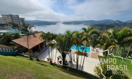 LINDA CHÁCARA 2.390M², ESCRITURADA EM IGARATÁ COM VISTA PARA A REPRESA!
