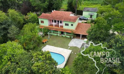 CHÁCARA 2.000M² COM RIO E ACESSO PARA BARCO EM GUARAREMA - SP !