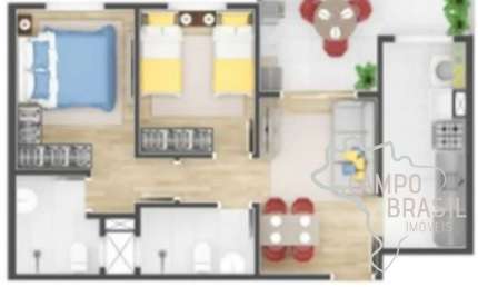 APARTAMENTO 57,14M² EM SANTANA - ZONA NORTE DE SÃO JOSÉ DOS CAMPOS !