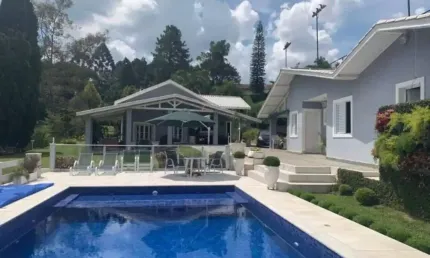 CO00427 - CASA MAGNÍFICA EM CONDOMÍNIO ECOLÓGICO, SÃO ROQUE - SP
