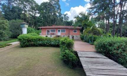 CH00332 - CHÁCARA MOBILIADA Á VENDA COM QUALIDADE DE VIDA E DIVERSIDADE NA NATUREZA, EM SÃO ROQUE - SP