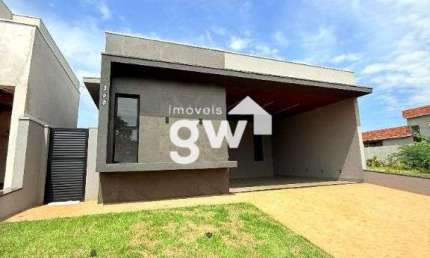 Casa em condomínio fechado com 3 quartos à venda na Rua Francisco Ignácio da Silva Netto, 265, Real Sul, Ribeirão Preto, 156 m2 por R$ 1.130.000