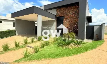 CONDOMINIO QUINTA DOS VENTOS - Casa terrea a venda com 3 suites (esquina) - Ribeirao Preto