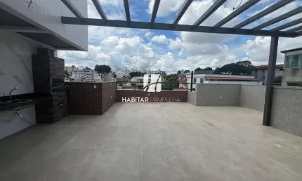 Cobertura com 3 quartos à venda em Itapoã, Belo Horizonte  por R$ 1.459.000