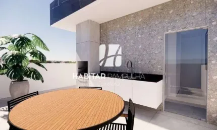 Cobertura com 3 quartos à venda na Santa Branca, Belo Horizonte  por R$ 600.000