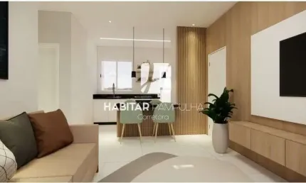 Apartamento com 2 quartos à venda na Santa Branca, Belo Horizonte  por R$ 450.000