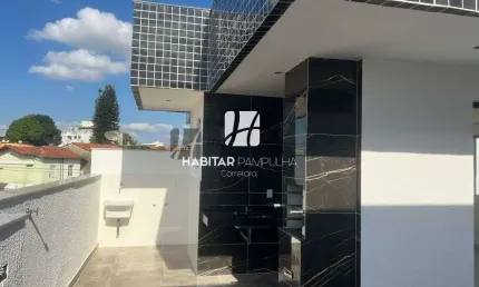 Cobertura com 3 quartos à venda em copacabana, belo horizonte  por r$ 670.000