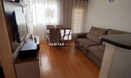 Apartamento com 2 quartos à venda em Vitória, Belo Horizonte  por R$ 170.000