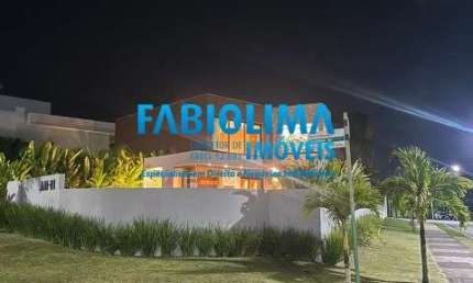 Casa em condomínio fechado com 4 quartos à venda na Rua Abrolhos, 1, Alphaville (Abrantes), Camaçari