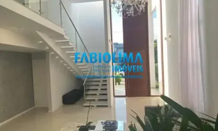 Casa em condomínio fechado com 4 quartos à venda na Rua Abrolhos, 1, Alphaville (Abrantes), Camaçari