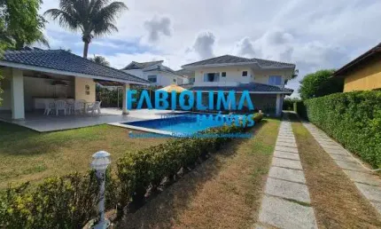 Casa em condomínio fechado com 6 quartos à venda na Rodovia Ba-099 - Estrada Do Côco Km 08, 1, Praia de Busca Vida, Camaçari