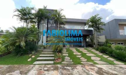 Casa em condomínio fechado com 4 quartos à venda na Rua Abrolhos, 1, Alphaville (Abrantes), Camaçari