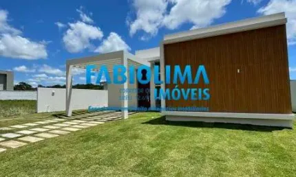 Casa térrea 4/4 suítes, Alphaville Litoral Norte, Abrantes