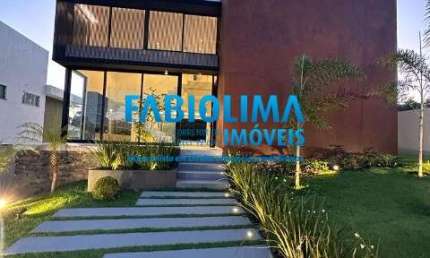 Casa 4/4, alto padrão, mansão, Alphaville Litoral Norte
