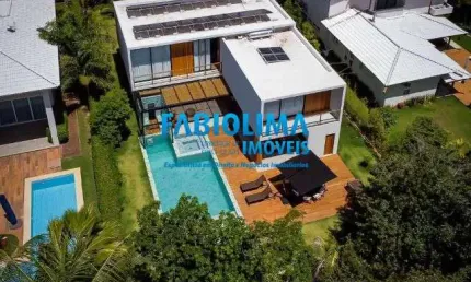 Casa em condomínio fechado com 5 quartos à venda na Rodovia Ba-099 - Estrada Do Côco, Quintas Das Lagoas, 1, Monte Gordo, Camaçari