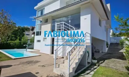 Casa em condomínio fechado com 4 quartos à venda na Rua Caraíva, 1, Alphaville (Abrantes), Camaçari