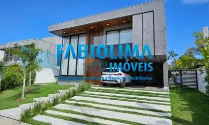 Alphaville litoral norte 1, casa alto padrão, litoral, bahia
