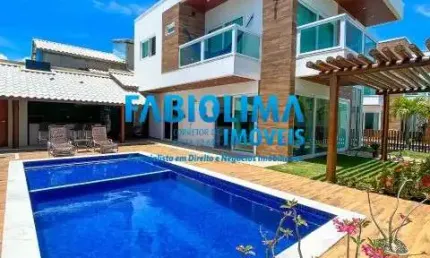 Casa em condomínio fechado com 4 quartos à venda na Via Principal, 1, Monte Gordo, Camaçari