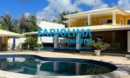 Casa  vebda padrão luxo em Busca Vida, Litoral Norte, Bahia
