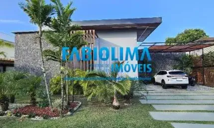 Casa em condomínio fechado com 3 quartos à venda na 1ª Travessa Busca Vida, 12, Abrantes, Camaçari