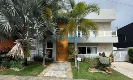Casa em condomínio fechado com 4 quartos à venda na Rua Caraíva, 1, Alphaville (Abrantes), Camaçari