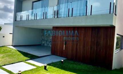 Casa alto padrão a venda no Alphaville Litoral Norte 1