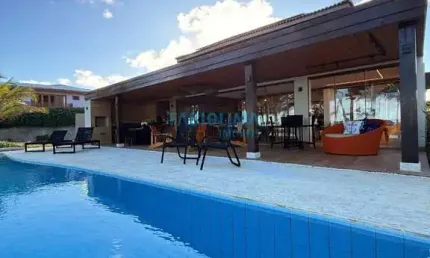 Casa em condomínio fechado com 5 quartos à venda na 2ª Via Principal, Busca Vida Resort, 999, Abrantes, Camaçari