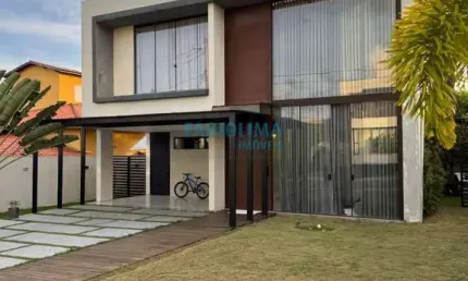 Casa em condomínio fechado com 4 quartos à venda na Rua Caraíva, 3, Alphaville (Abrantes), Camaçari