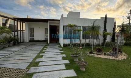 Casa em condomínio fechado com 4 quartos à venda na Rua Caraíva, 3, Alphaville (Abrantes), Camaçari