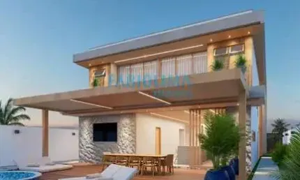 Casa alto padrão no Alphaville Litoral Norte 3, Abrantes