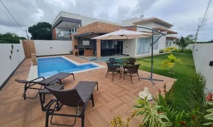 Casa em condomínio fechado com 3 quartos à venda na Rua Porto Alegre, 999, Monte Gordo, Camaçari