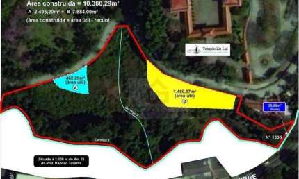 Área à venda, 14 m² por R$ 5.900.000,00 - Granja Viana - Cotia/SP