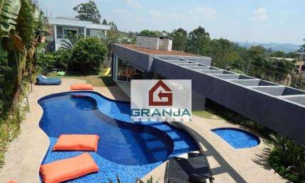 Casa com 4 dormitórios à venda, 500 m² por R$ 4.300.000,00 - Granja Viana - Cotia/SP