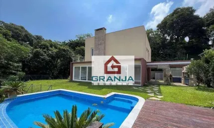 Casa com 4 dormitórios, 493 m² - venda por R$ 2.690.000,00 ou aluguel por R$ 20.000,00/mês - Granja Viana - Carapicuíba/SP