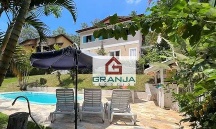Casa com 4 dormitórios à venda, 400 m² por R$ 2.580.000,00 - Granja Viana - Jandira/SP