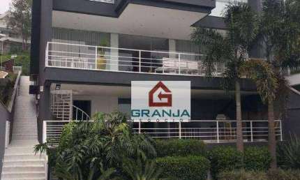 Casa com 4 dormitórios, 700 m² - venda por R$ 3.700.000,00 ou aluguel por R$ 18.000,00/mês - GRANJA VIANA – GOLF VILLAGE - Carapicuíba/SP