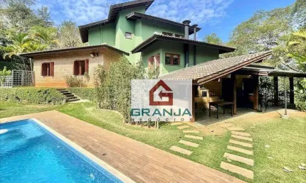 Casa com 4 dormitórios à venda, 444 m² por r$ 1.590.000,00 - granja viana - carapicuíba/sp