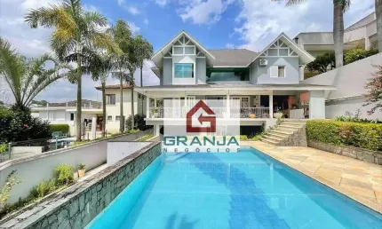 Casa com 4 dormitórios à venda, 632 m² por R$ 2.790.000,00 - Granja Viana - Cotia/SP