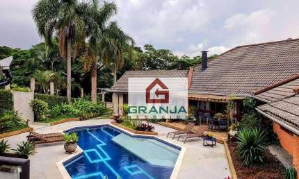 Casa com 5 dormitórios, 850 m² - venda por R$ 3.800.000,00 ou aluguel por R$ 16.000,00/mês - Granja Viana - Carapicuíba/SP