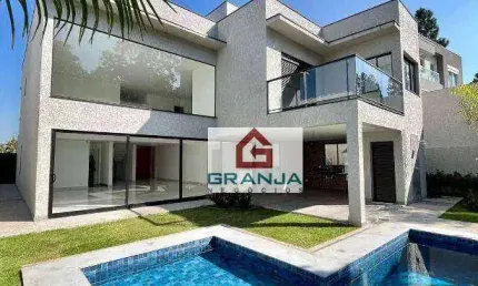 Casa com 4 dormitórios à venda, 416 m² por R$ 4.200.000,00 - Granja Viana - Alphaville Granja Viana - Carapicuíba/SP