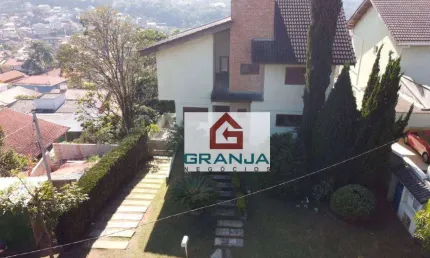 OPORTUNIDADE! Casa Charmosa em condomínio fechado com 3 dormitórios à venda, 350 m² por R$ 1.700.000 - GRANJA VIANA – NOVA HIGIENOPOLIS - Jandira/SP