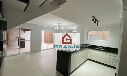 Casa com 2 dormitórios para alugar, 89 m² por r$ 5.300,00/mês - reserva magnólias - cotia/sp